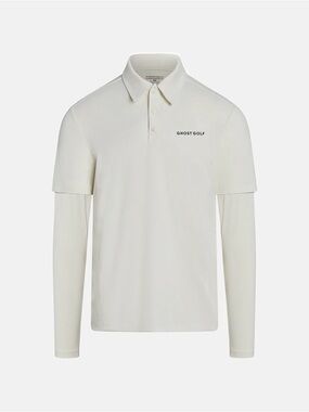 Ghost golf RANGE PRO LONG SLEEVE POLO